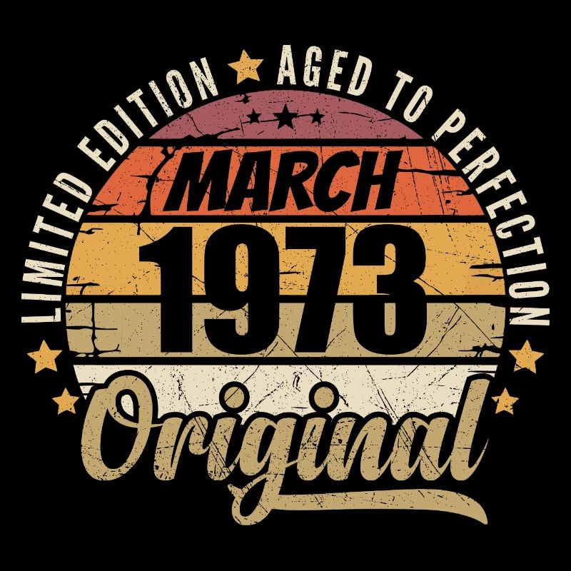 53. Anniversary 53 Years Limited Edition March 1973