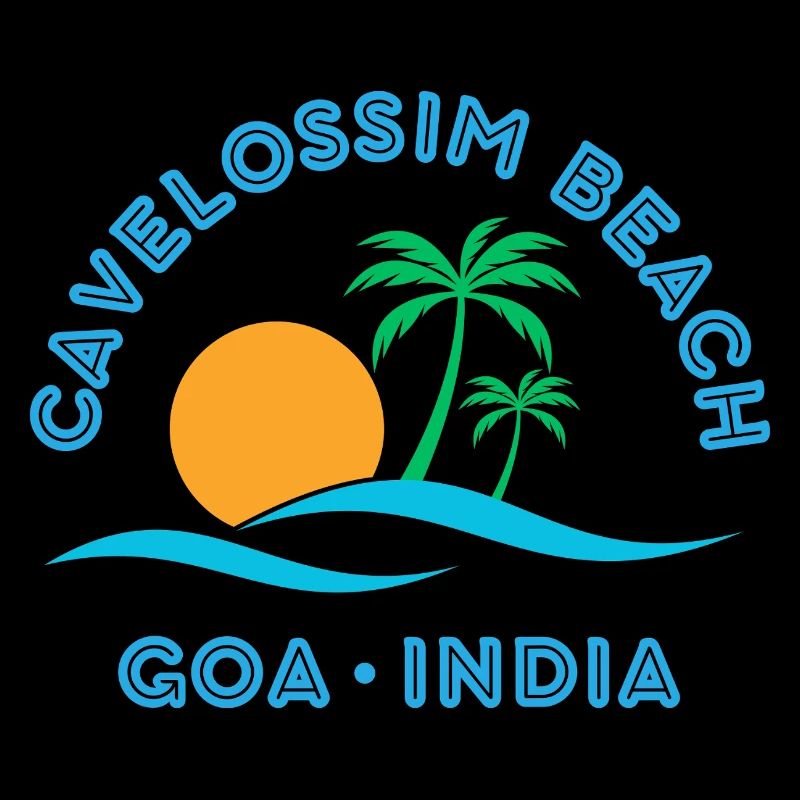 Goa Beach Sunset Palms