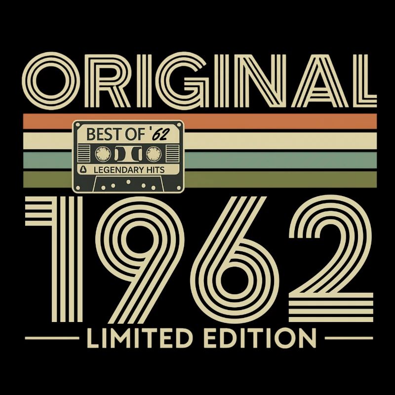 Original 1962 Édition Limitée Vintage