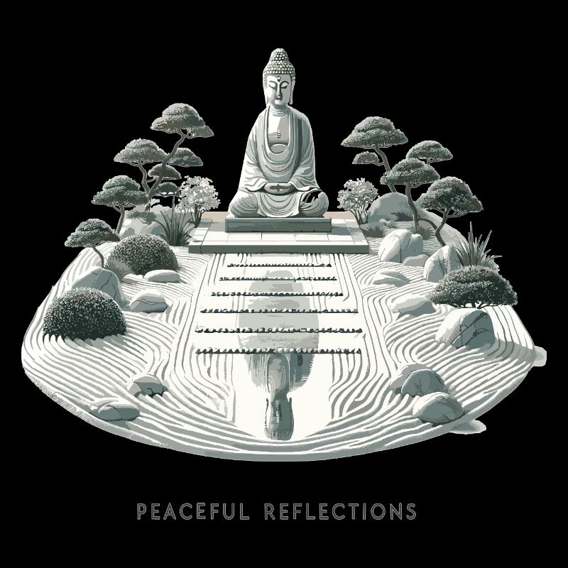 Stille Reflektionen ZenGarten