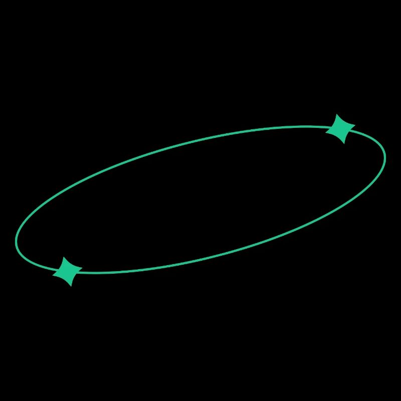 Elliptical Star Ring