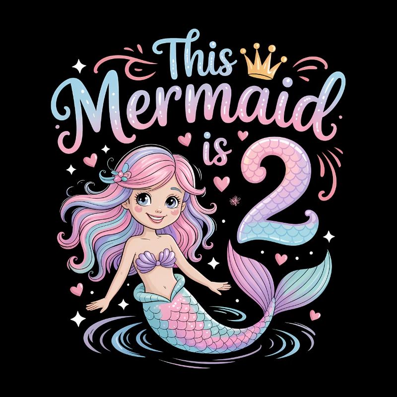 Sirène 2e anniversaire 2 ans