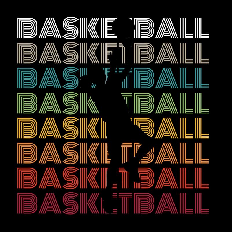 Fille de basket vintage