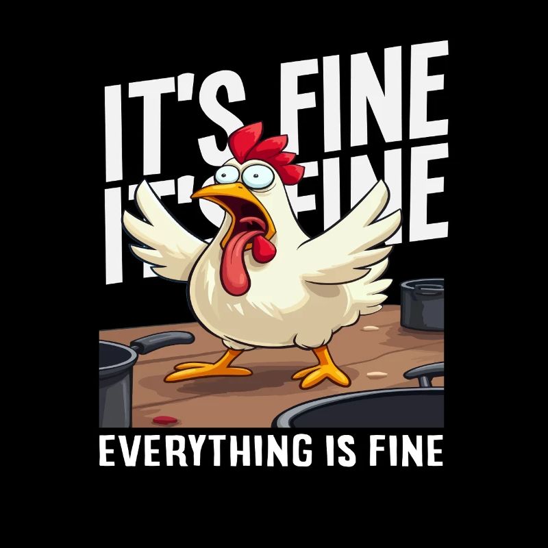It's okay, everything's fine, chicken