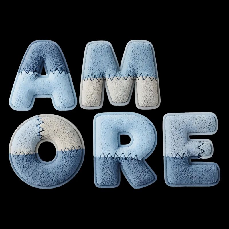 Patchwork Amore romantisches Geschenk für Partner