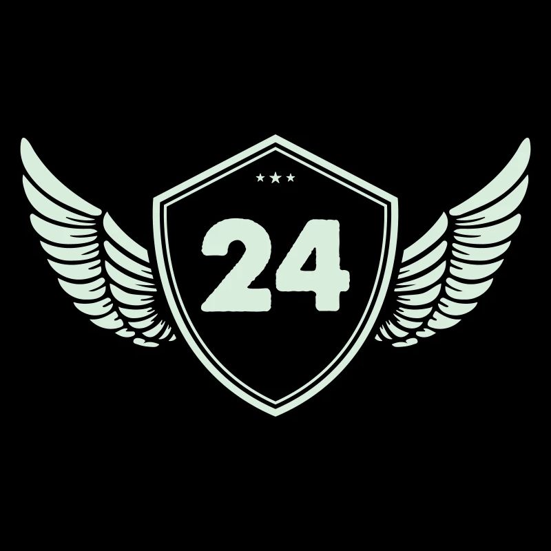 24 Shield with wings