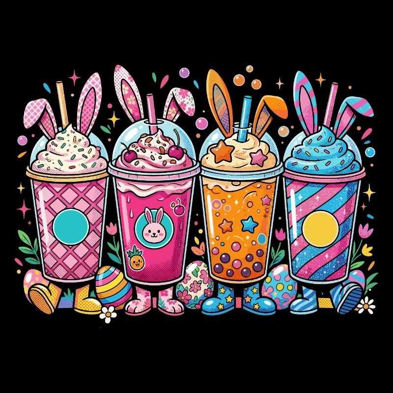Easter Bunny Shake Set