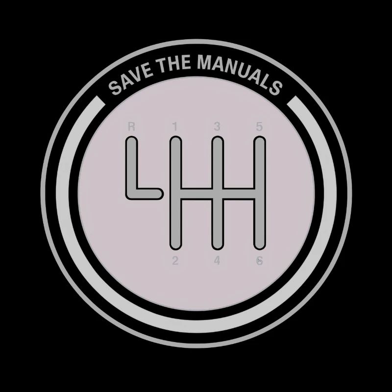 Manualschaltung Emblem Save the Manuals