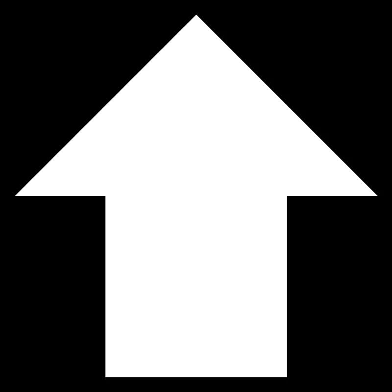 Arrow up sign