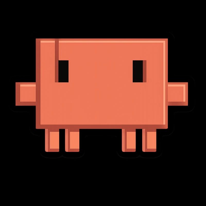 Claude Code Pixel AI Mascot Dev Sticker