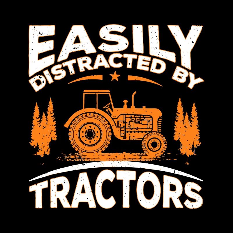 Facilement distrait par les tracteurs