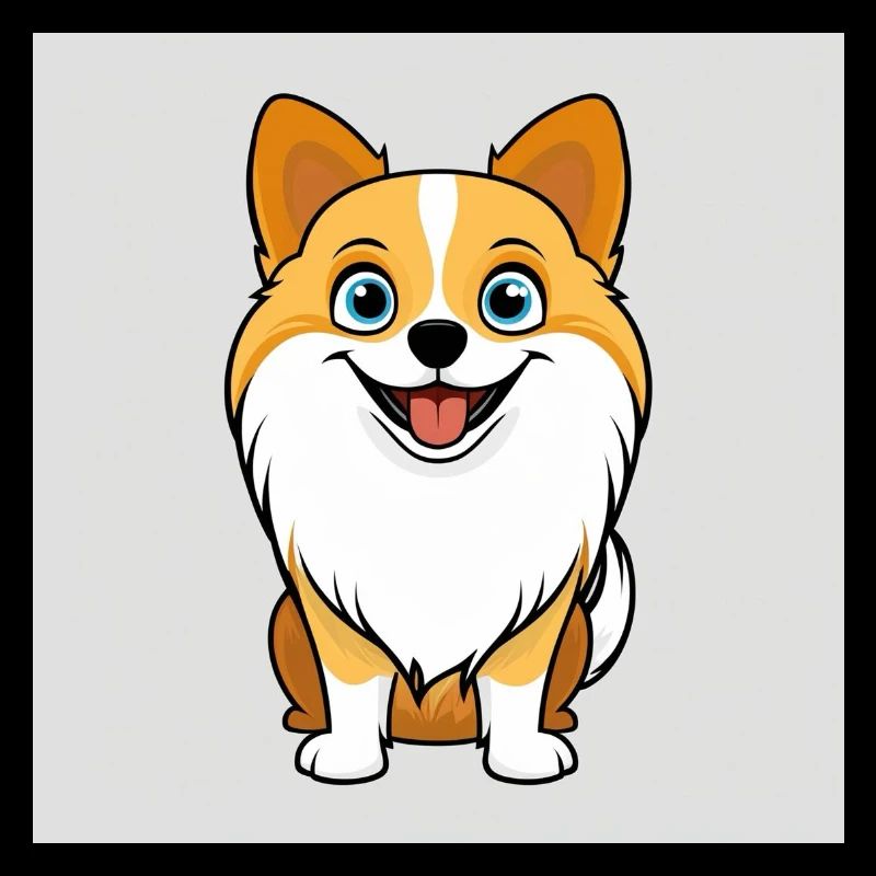 Dessin animé de chien