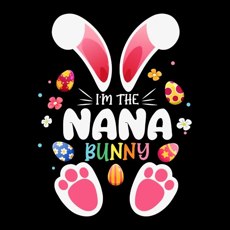 Nana Bunny Easter Cheer
