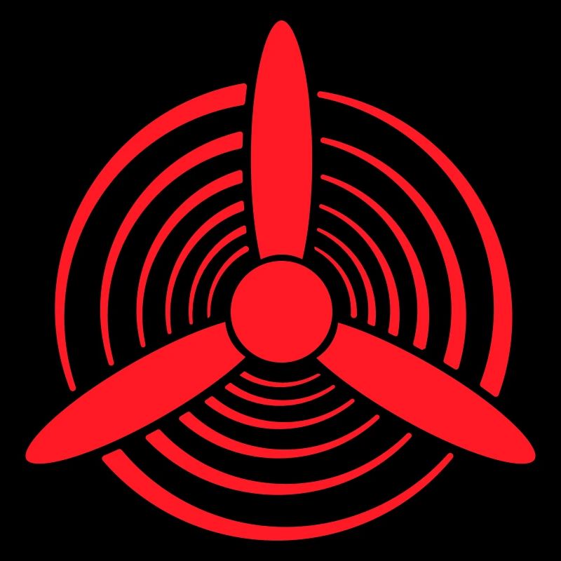 Red Propeller
