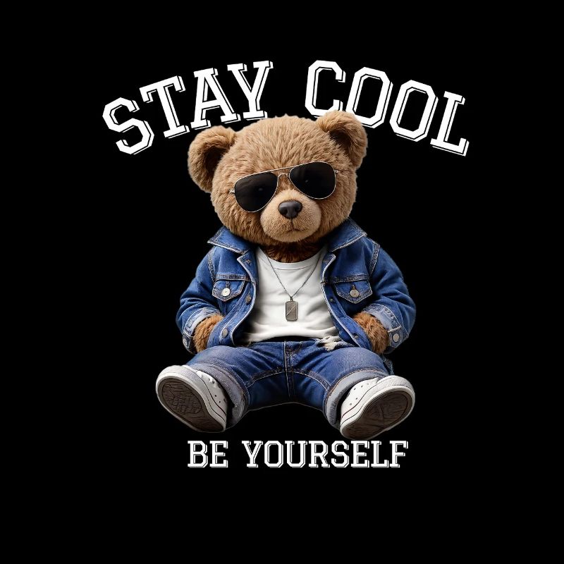 Stay Cool Be Yourself Teddy