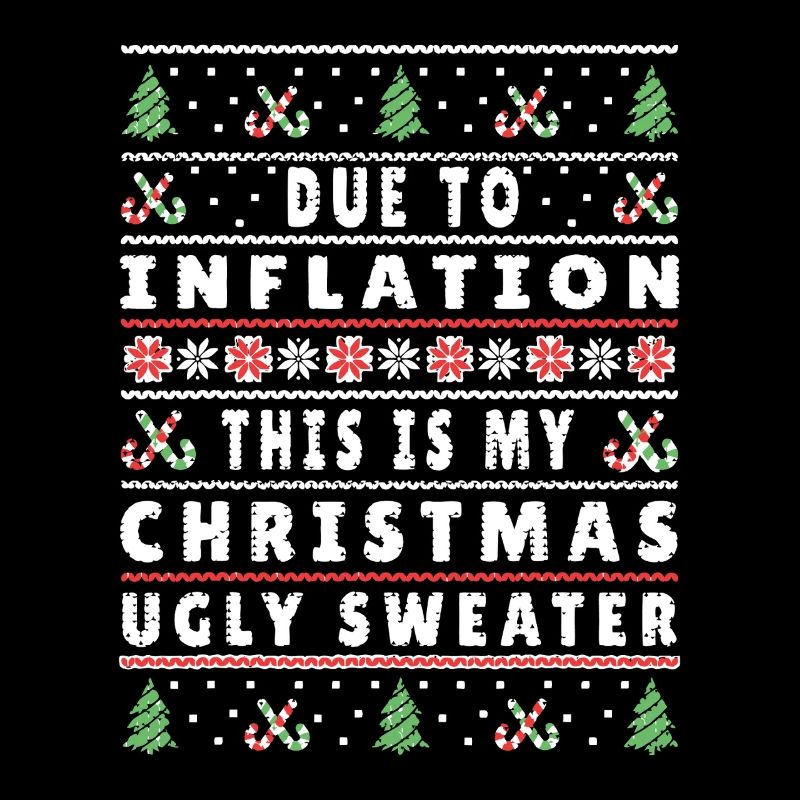 Inflation Weihnachten Hässlicher Pullover