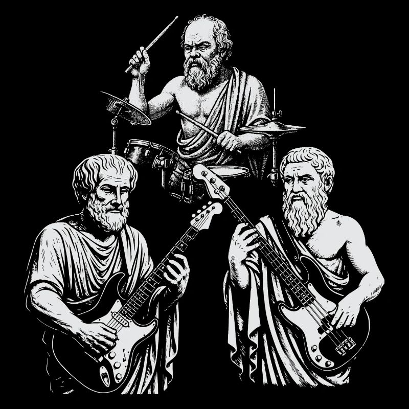 Session de jam du trio ancien