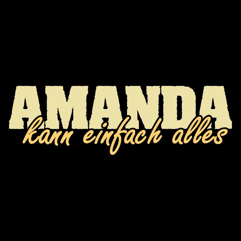 Amanda als Spruch