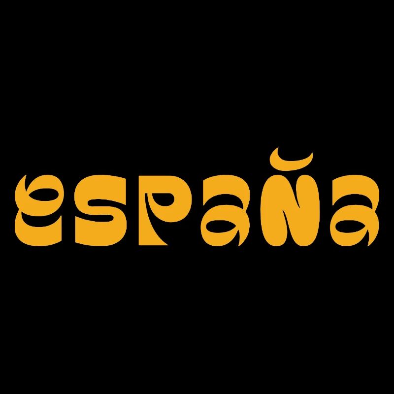 Espana typography logo design T-Shirt