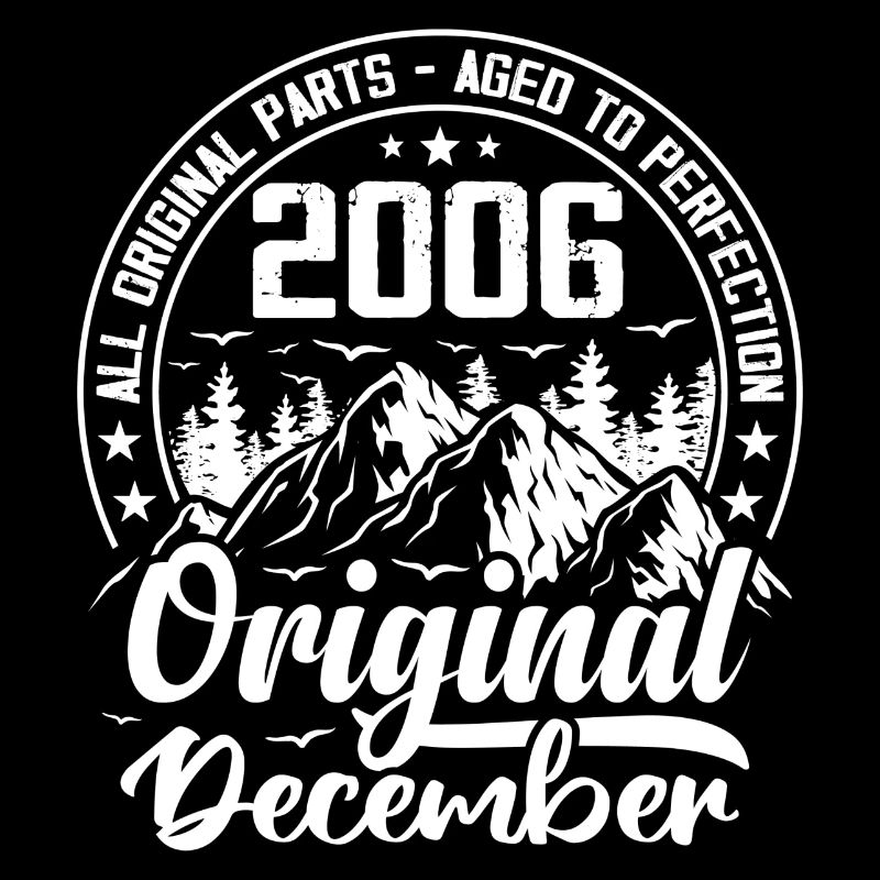 December 2006 Original 18 Year Old Birthday Gift