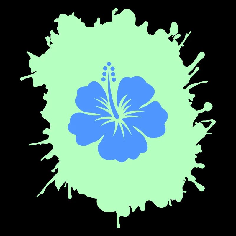 hibiskus klecks