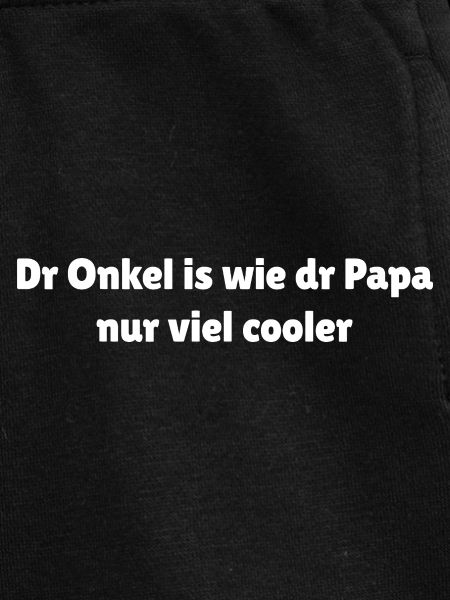 Oncle Saxon disant cool