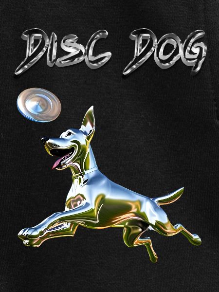 DISQUE CHIEN Chrome