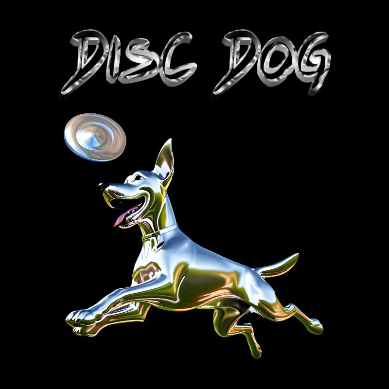 DISQUE CHIEN Chrome