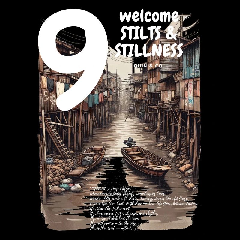 Canal Code Hood on Stilts Deep Khlong Streetwear