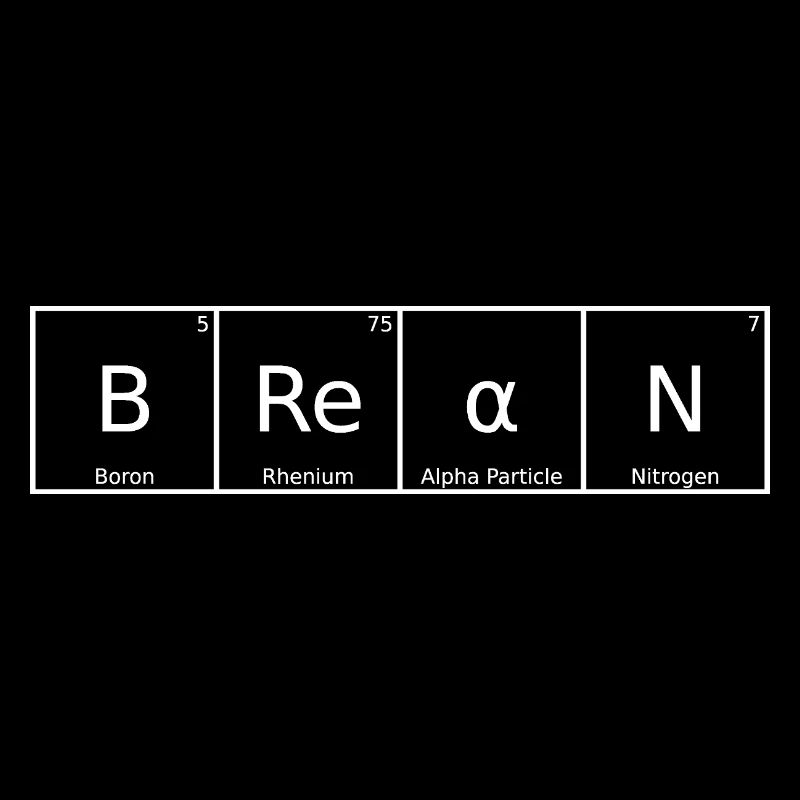 Brean Nom Prénom Chimie Tableau périodique Éléments