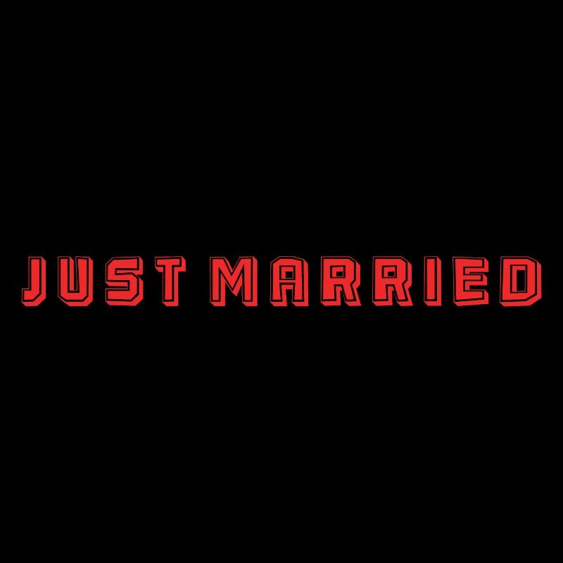 JUST MARRIED. EVJF. SAINT VALENTIN. COUPLE