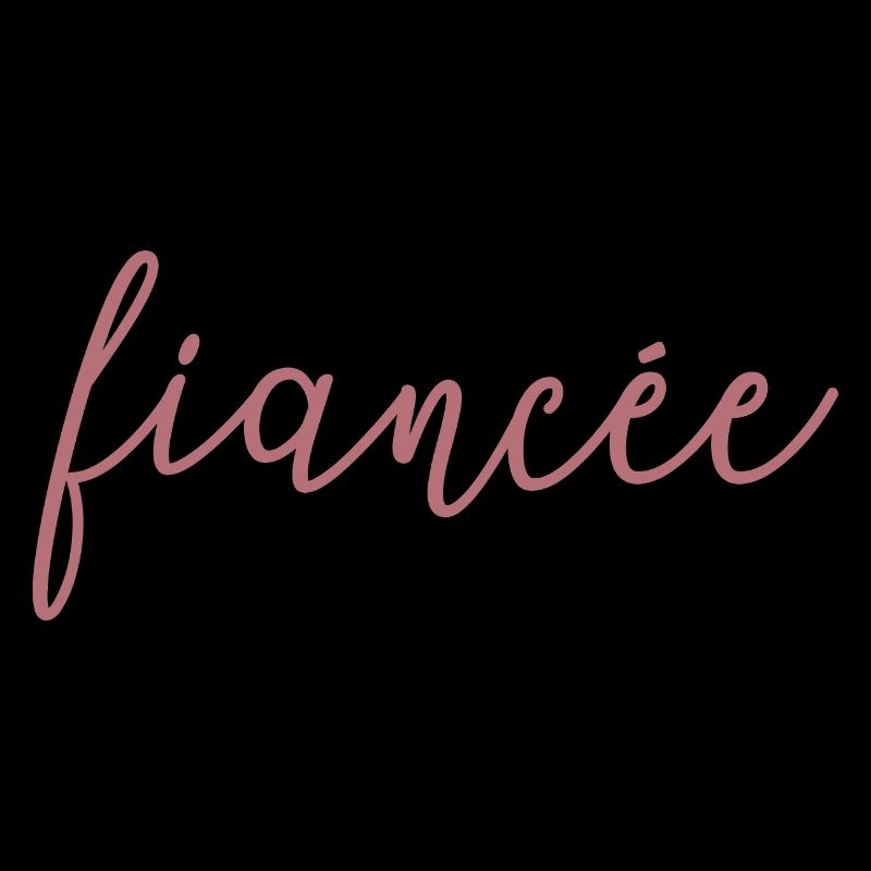 Fiancée Matching Engagement Wedding Honeymoon
