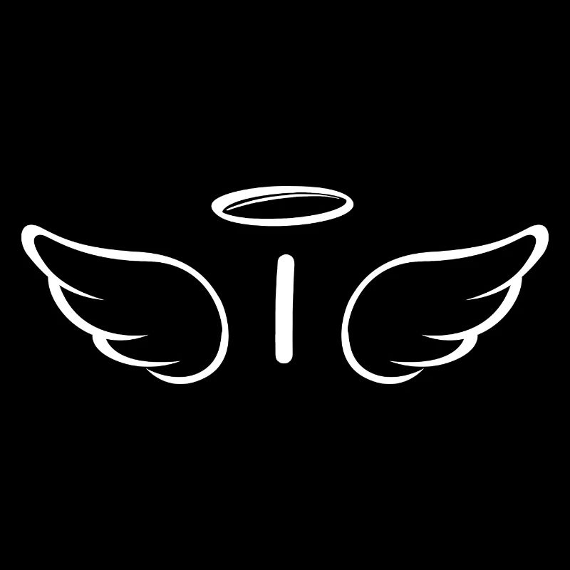 Lettre i ailes d’ange