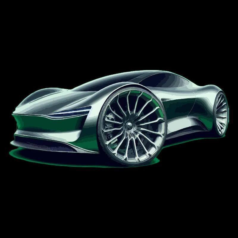 Futuristic super car