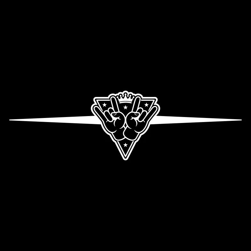 Hand Party Zeichen Comic