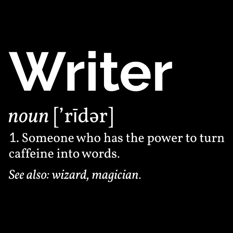 Définition de l'écrivain I