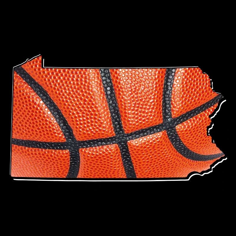Basketball in the Pennsylvania State Map