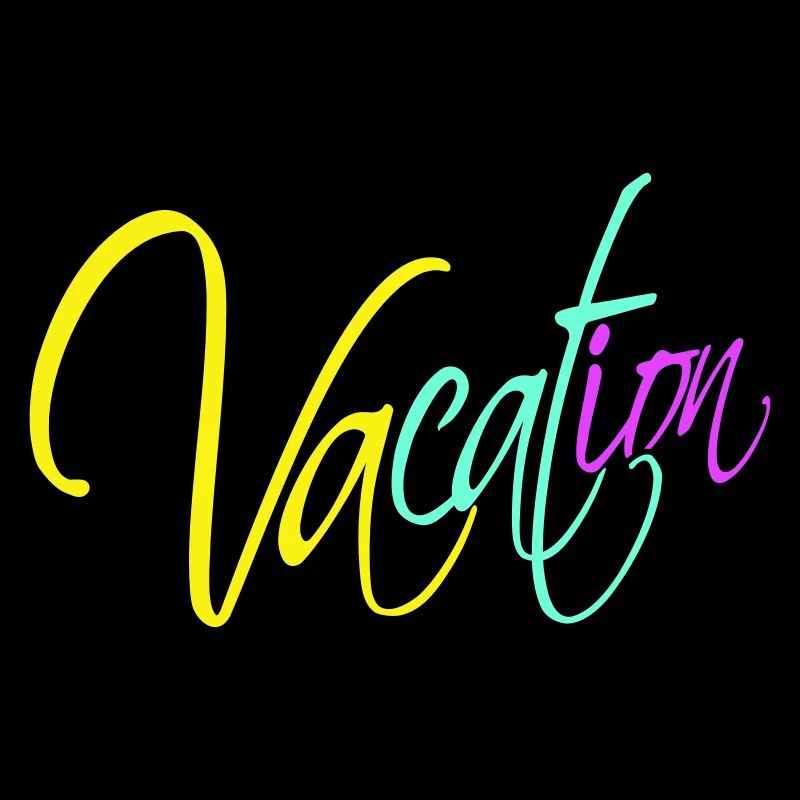 vacances disant texte île plage lettrage logo