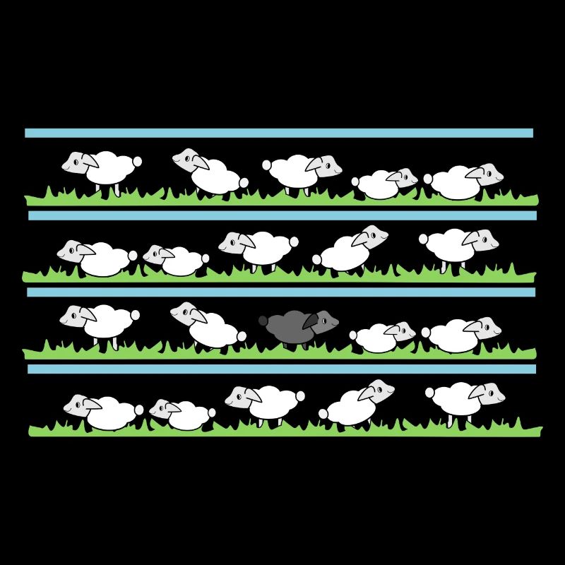 Uniquement des moutons