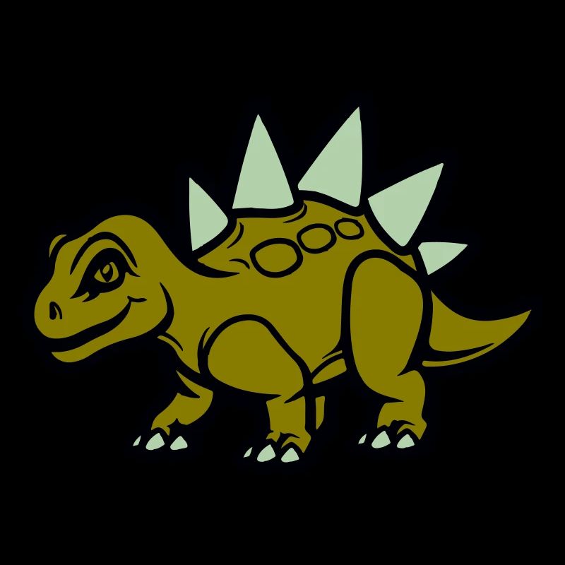 Bande dessinée Stegosaurus