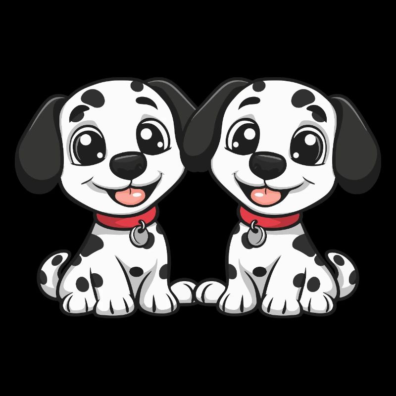 Dalmatian Dog Comic