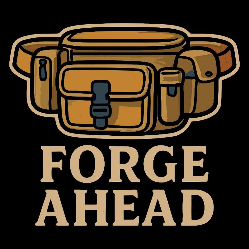 Look de sac ceinture aventureux avec forge