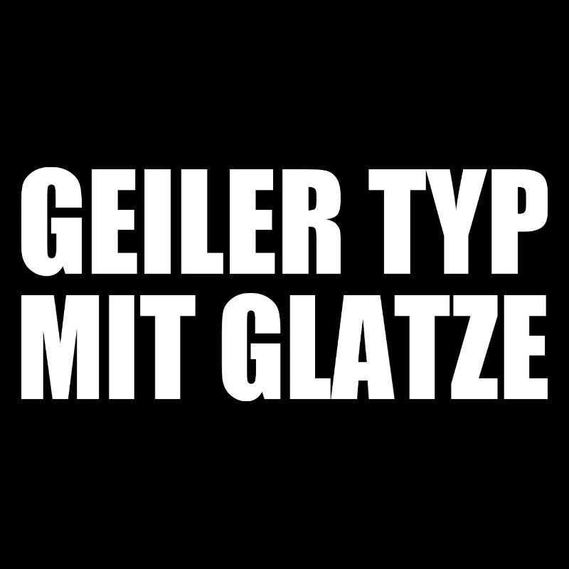 geiler typ mit glatze