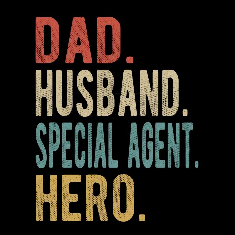 Spezialagent Papa Ehemann Held