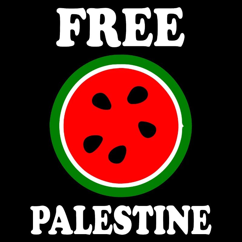 Free palestine watermelon melon