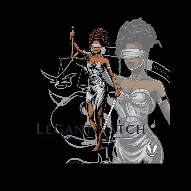 Sorcière élégante avec des écailles et une épée -