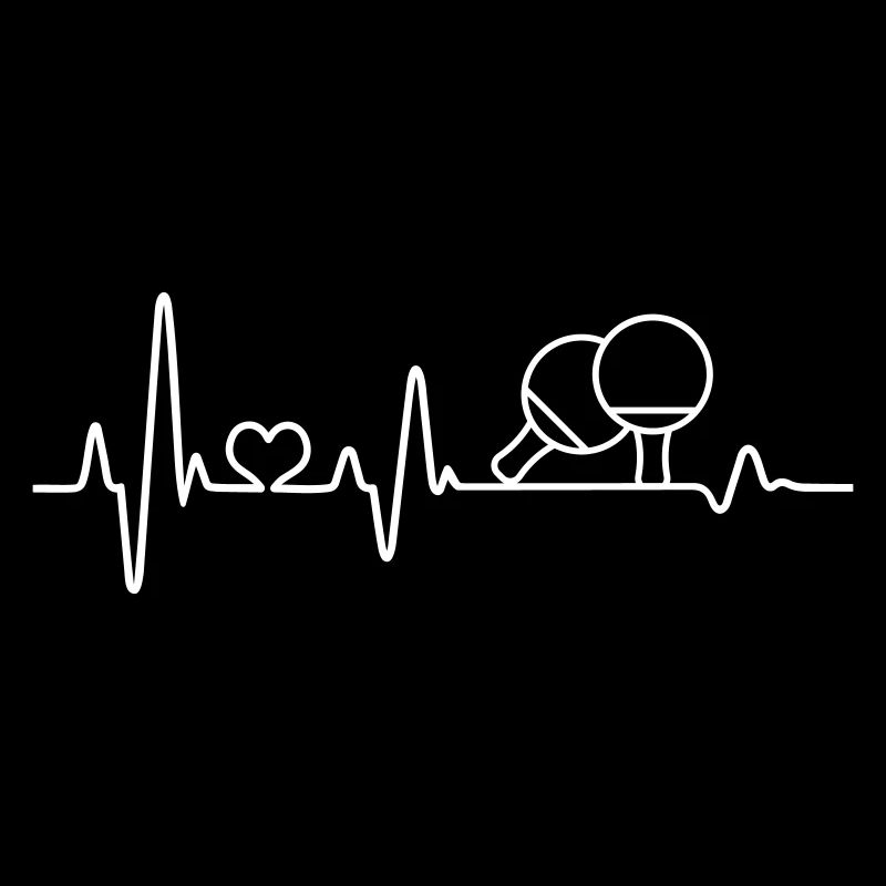 Heartbeat Table Tennis Ping-Pong Racket Ping-pong