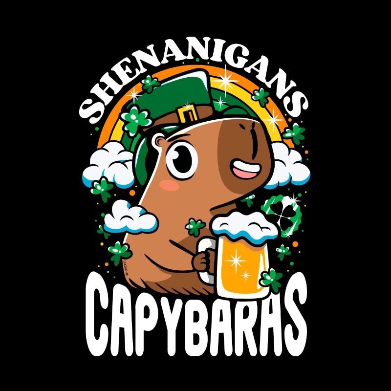 Saint Patrick - Shenanigans capybaras