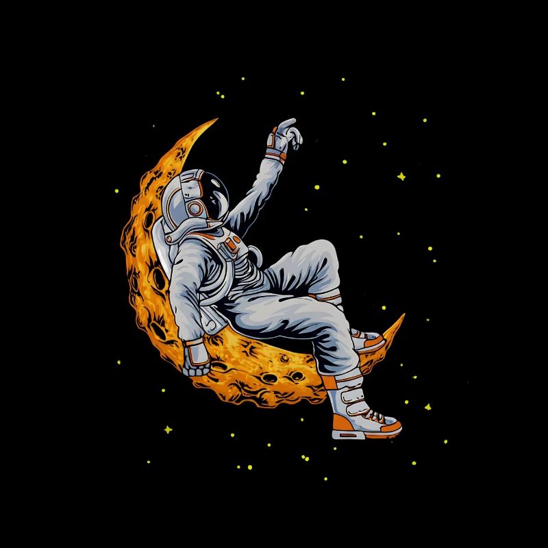 Star Dreamer Astronaut on the Moon