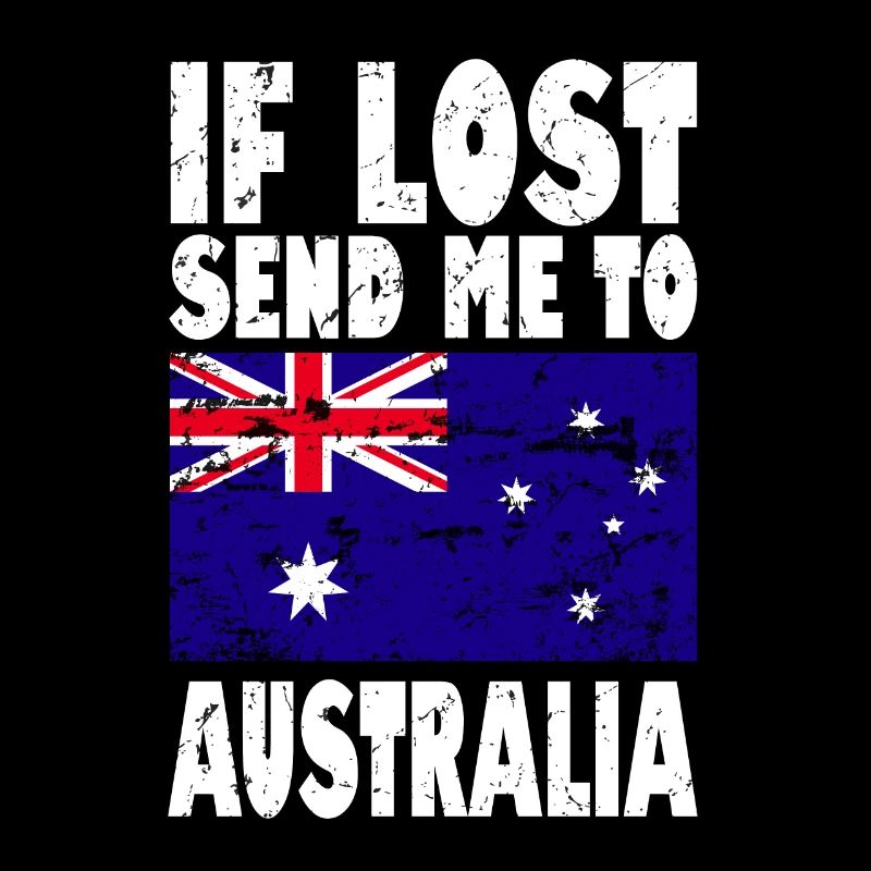 Australien Flagge Spruch